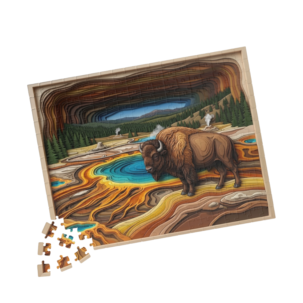 Spirit of the Bison Jigsaw Puzzle