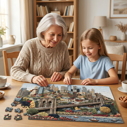 Threads of New York Jigsaw Puzzle