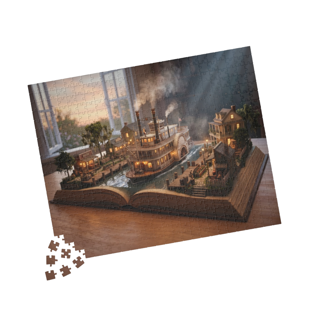 Voyage Between the Pages Jigsaw Puzzle