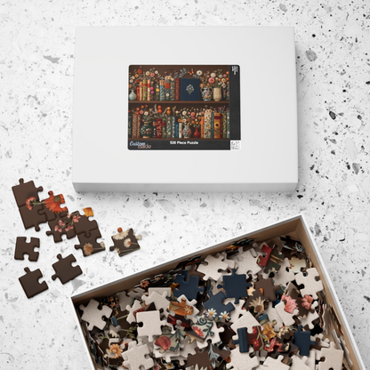 Books & Blooms Jigsaw Puzzle