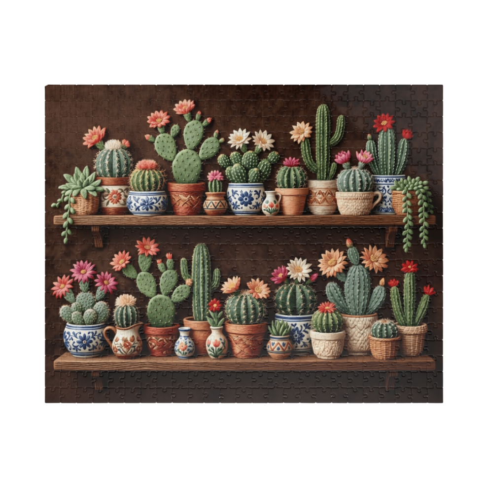 Cactus Shelf Jigsaw Puzzle