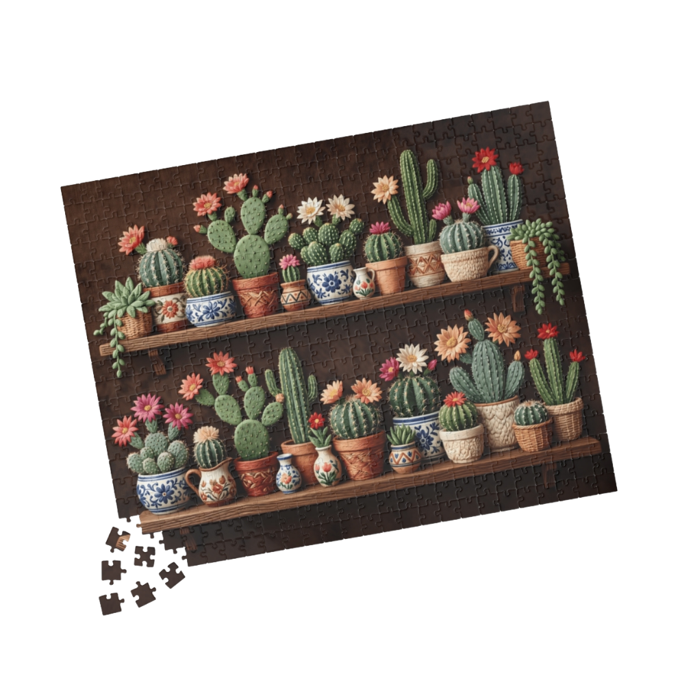 Cactus Shelf Jigsaw Puzzle