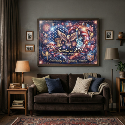 Fireworks USA 250 Anniversary Jigsaw Puzzle