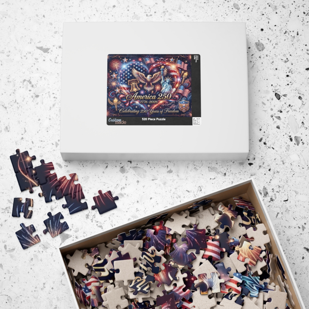 Fireworks USA 250 Anniversary Jigsaw Puzzle