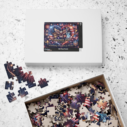 Fireworks USA 250 Anniversary Jigsaw Puzzle