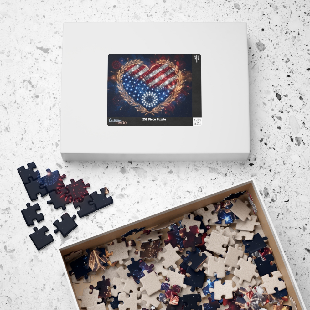 Heart of America Fireworks Jigsaw Puzzle