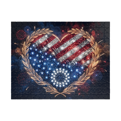 Heart of America Fireworks Jigsaw Puzzle