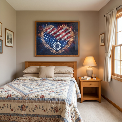 Heart of America Fireworks Jigsaw Puzzle
