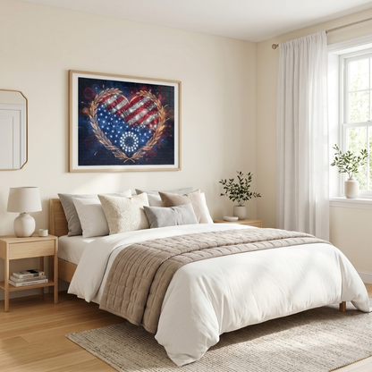 Heart of America Fireworks Jigsaw Puzzle