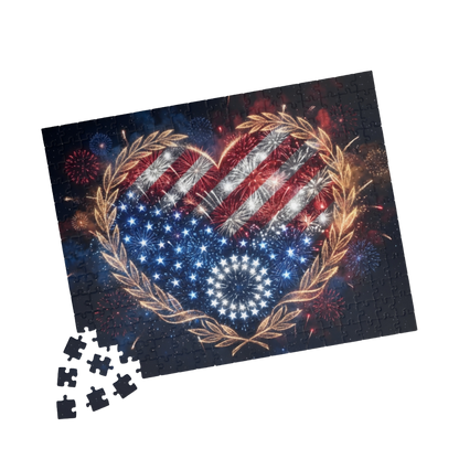 Heart of America Fireworks Jigsaw Puzzle