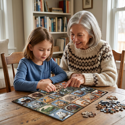 North American Wildlife Jigsaw Puzzle