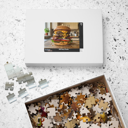 Realistic Burger Jigsaw Puzzle