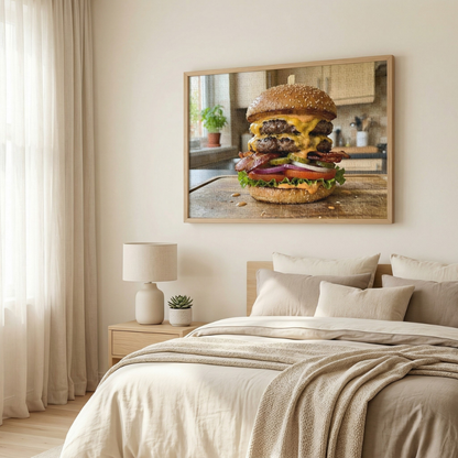Realistic Burger Jigsaw Puzzle