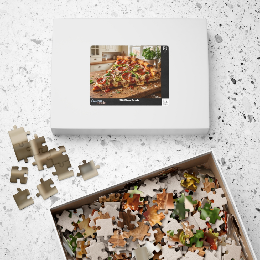 Realistic Pizza Jigsaw Puzzle