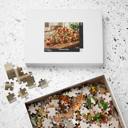 Realistic Pizza Jigsaw Puzzle