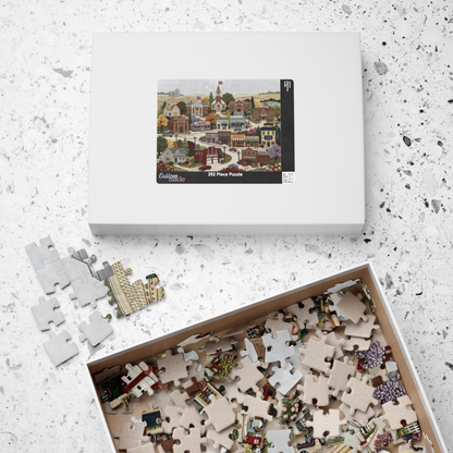 Small-Town America Jigsaw Puzzle