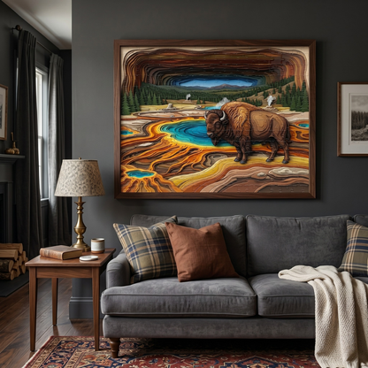 Spirit of the Bison Jigsaw Puzzle
