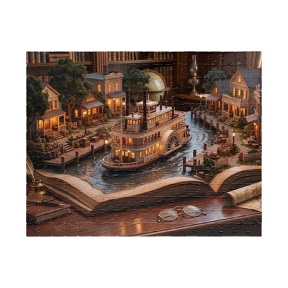 Storybook Steamboat Jigsaw Puzzle