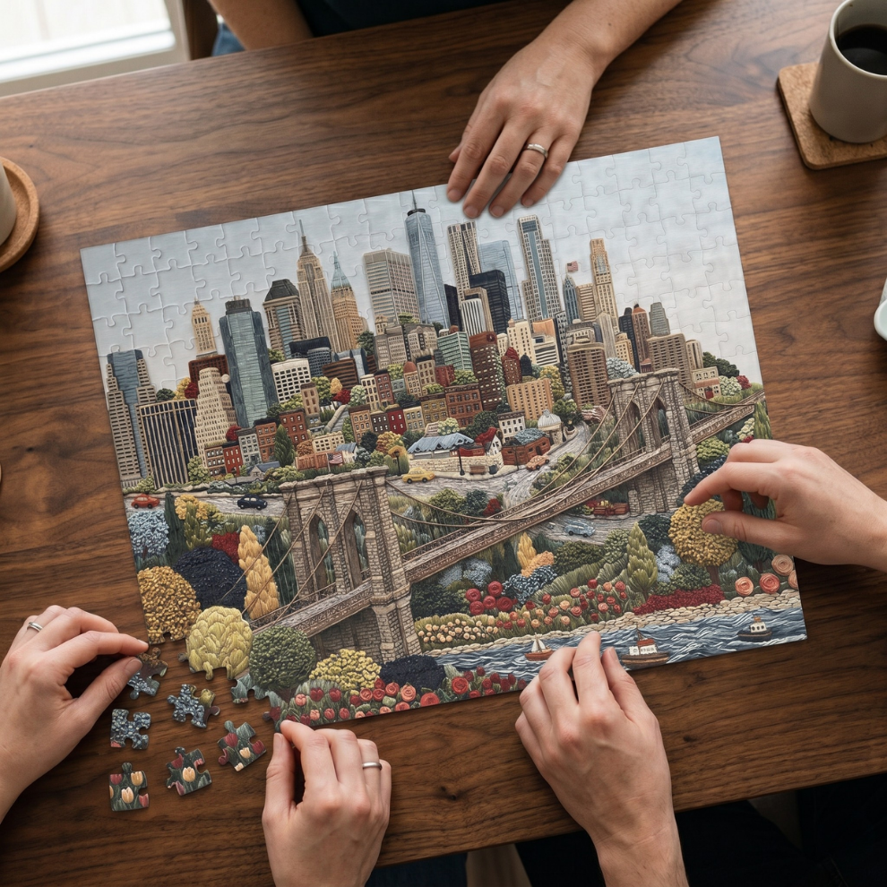 Threads of New York Jigsaw Puzzle