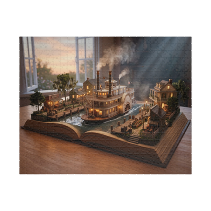 Voyage Between the Pages Jigsaw Puzzle