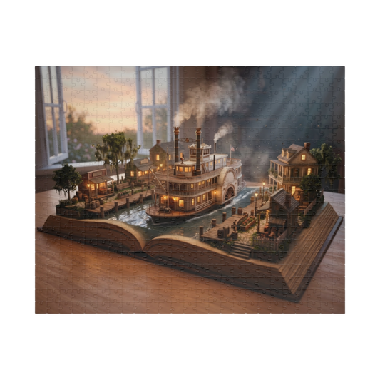 Voyage Between the Pages Jigsaw Puzzle